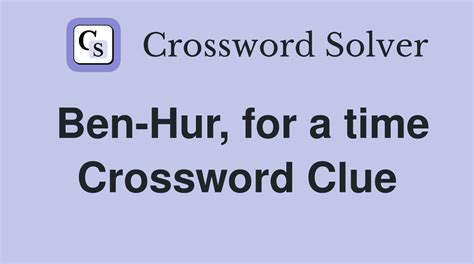 ben hur author crossword clue